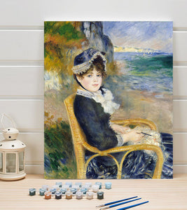 By the Seashore Paint by Numbers - Renoir